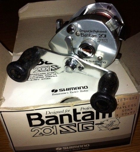 Shimano Bantam 201 ZG Vintage Lefty with Original Box