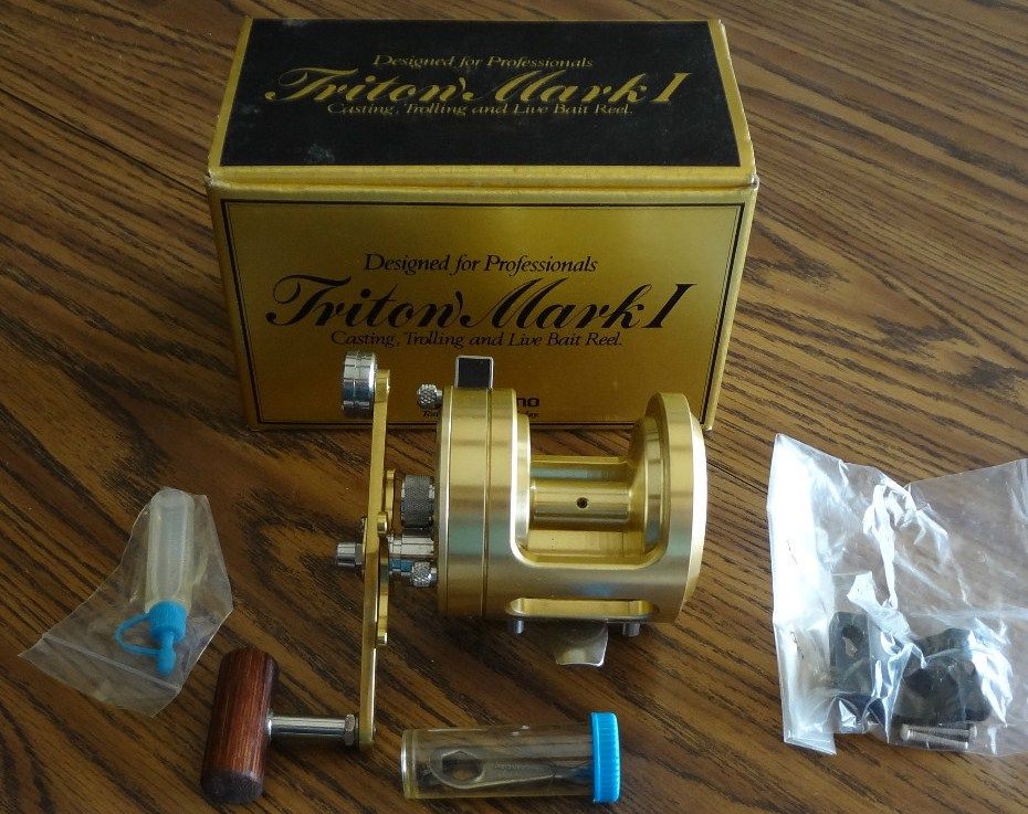 Shimano Triton Mark 1 Casting Trolling-Live Bait Reel new w/Box Shimano Triton Mark 1 Casting Trolling-Live Bait Reel new w/Box