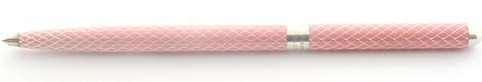 Tiffany Sterling Silver Pink Enamel Rollerball Pen Tiffany Sterling Silver Pink Enamel Rollerball Pen