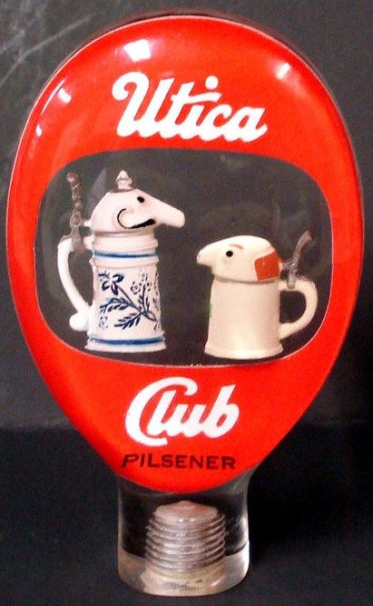 Utica Club Beer Schultz Dooley Tap Knob
