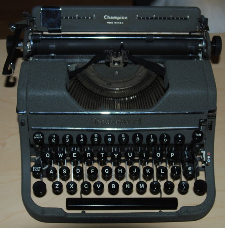 Underwood Champion Typewriter