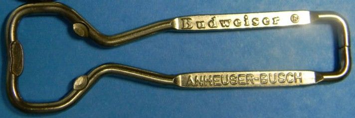 Vintage Budweiser Beer Bottle Can Opener