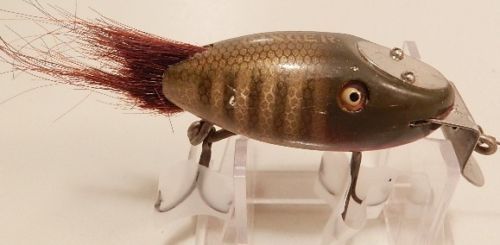 Vintage Creek Chub Pike Scale Wood Dinger Fishing Lure