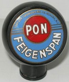 Feigenspan Pon Ball Knob Beer Tap Handle Feigenspan Pon Ball Knob Beer Tap Handle