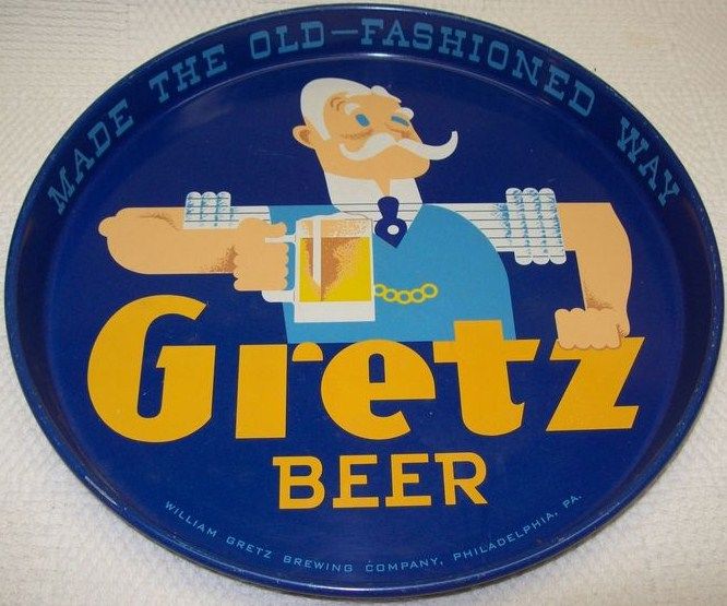 Gretz Beer Tray 12 inches
