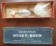 Vintage Marathon Musky-Hound Fishing Lure Wausau Wisco