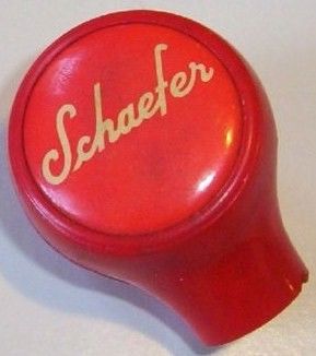 Classic Vintage Schaefer Beer Tap Handle Knob-Bastian Brothers Classic Vintage Schaefer Beer Tap Handle Knob-Bastian Brothers