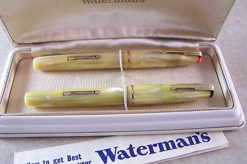 Vintage Waterman Nurses Fountain Pen Set w/Hard Case Vintage Waterman Nurses Fountain Pen Set w/Hard Case