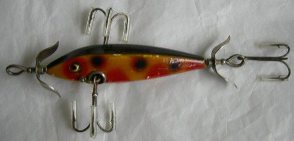 Vintage 1926 Heddon Doqagiac Minnow #0 Fishing Lure