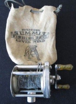Vintage 1920s Pflueger Jewel Summit Fishing Reel Level Wind Type Vintage 1920s Pflueger Jewel Summit Fishing Reel Level Wind Type