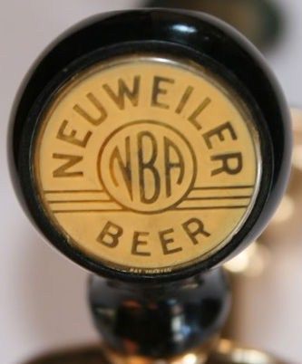 Vintage 1940s Neweiler NBA Beer Ball Knob Tap