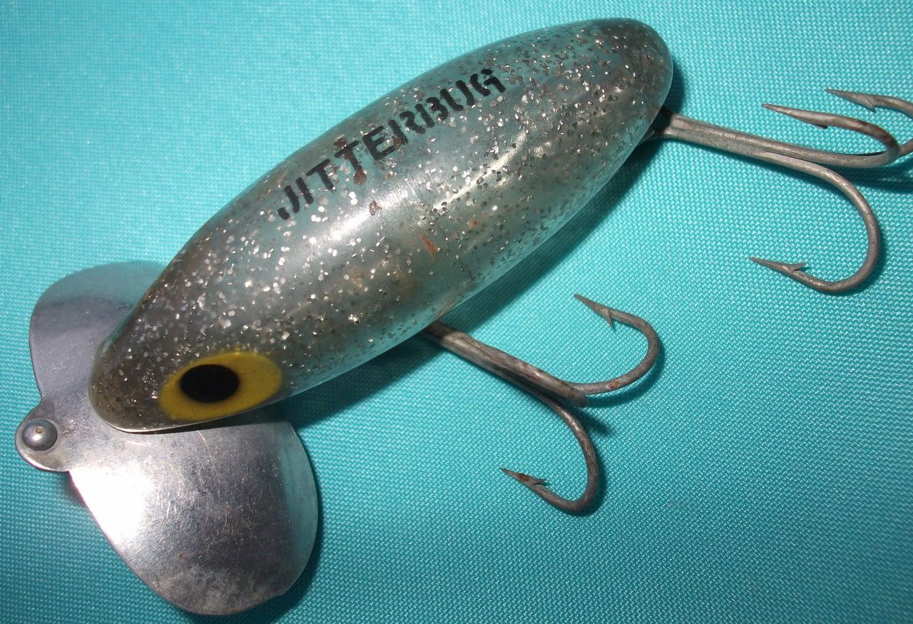 Vintage Antique Fred Arbogast Jitterbug Fishing Lure