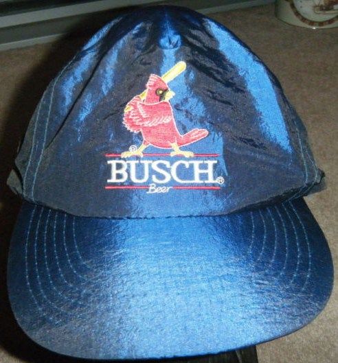 Vintage Busch Beer St Louis Cardinals Snapback Hat Vintage Busch Beer St Louis Cardinals Snapback Hat