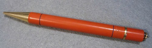 Vintage Conklin Endura Orange Hard Rubber Pencil