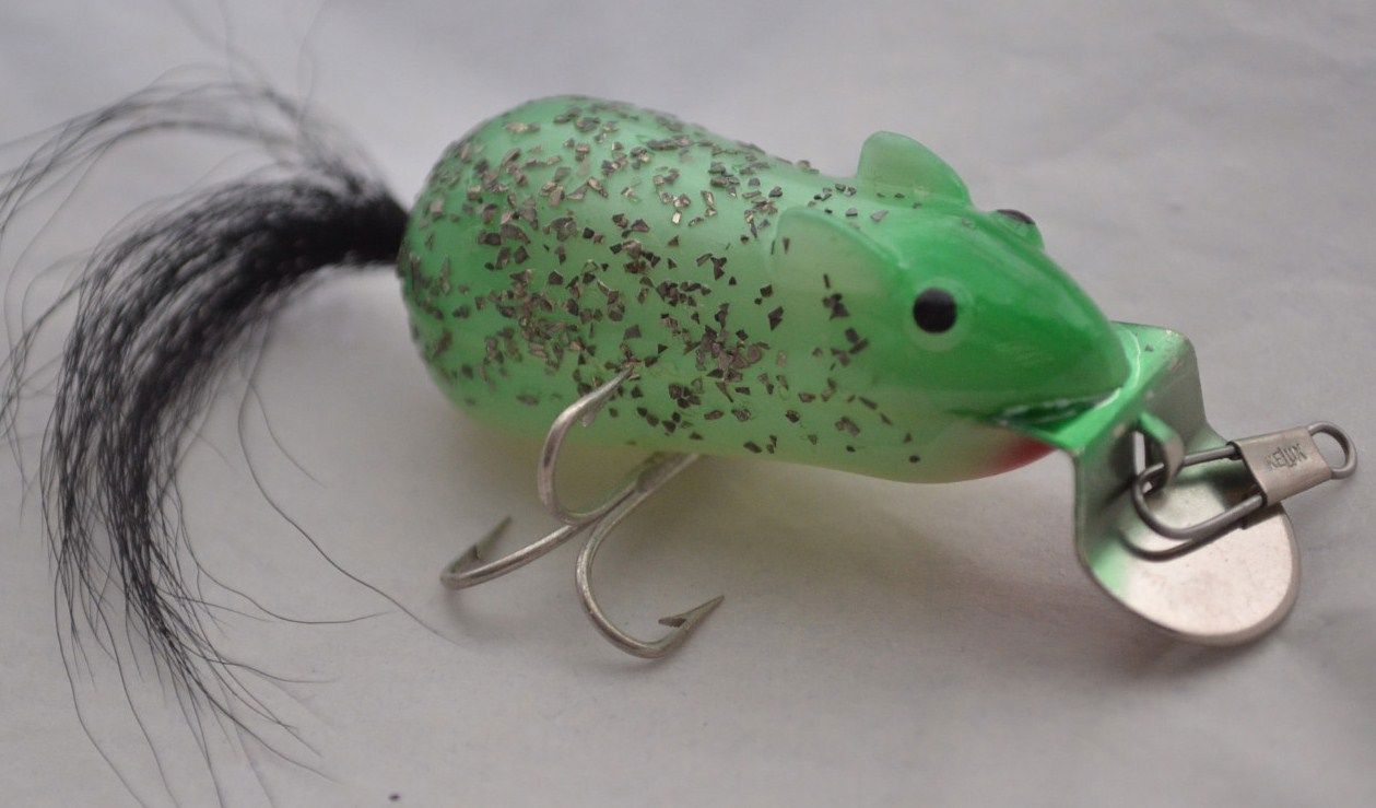 Vintage Creek Chub Spinning Mitie Mouse 600 Fishing Lure
