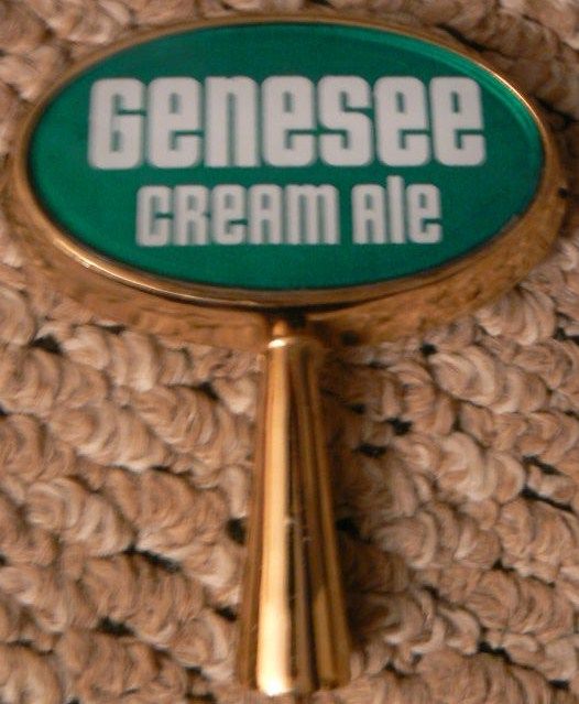 Vintage Genesee Cream Ale Beer Tap Handle Rochester NY