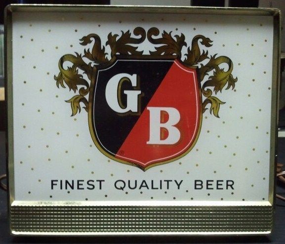 Vintage Griesedieck Brothers Beer Sign/Lighted Bar top St Louis MO