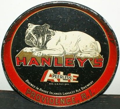 Vintage Hanley's Peerless Ale Metal Beer Tray Vintage Hanley's Peerless Ale Metal Beer Tray