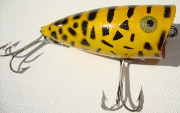 Vintage Heddon Chugger Fishing Lure