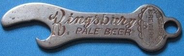 Vintage Kingsbury Pale Beer Cone Top Can Opener