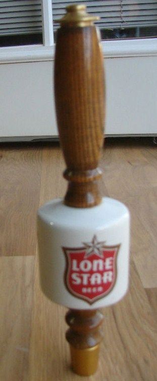 Vintage Lone Star Beer Tap Handle