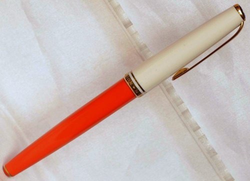 Vintage Montblanc Generation Rollerball Pen/Rare Orange Color
