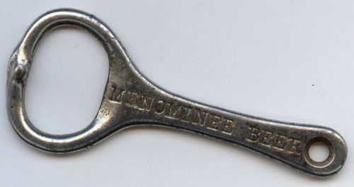 Vintage Menominee Beer Bottle Opener Michigan Brewery