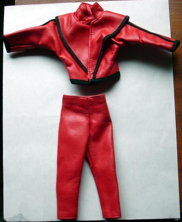 Vintage Michael Jackson Doll Figure Thriller Clothes