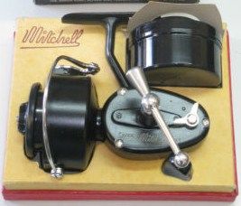 Vintage Mitchell Garcia 300 Fishing Reel w/Box & Papers Vintage Mitchell Garcia 300 Fishing Reel w/Box & Papers