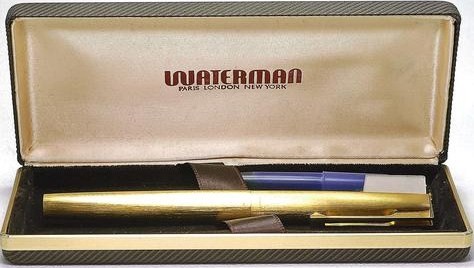 Vintage New Old STock Waterman Gold Plated Super 6 18K Nib Vintage New Old STock Waterman Gold Plated Super 6 18K Nib