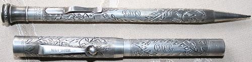 Old Wahl Sterling Silver Fountain Pen Eversharp
