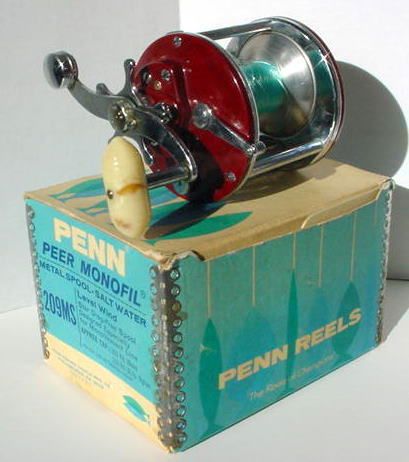 Vintage Penn Peer 209MS Level Wind Saltwater Fishing Reel Vintage Penn Peer 209MS Level Wind Saltwater Fishing Reel