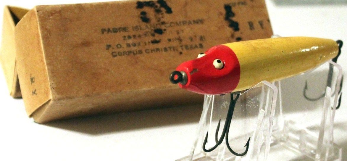 Vintage Padre Island Company Pico Pal Wood Texas Lure w/Original Box