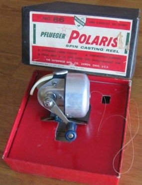Vintage Pflueger Spin Casting Reel Polaris Vintage Pflueger Spin Casting Reel Polaris
