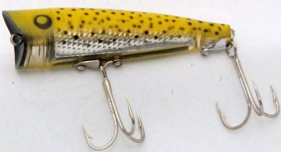 Vintage Pico Pop Spotted Popper Lure