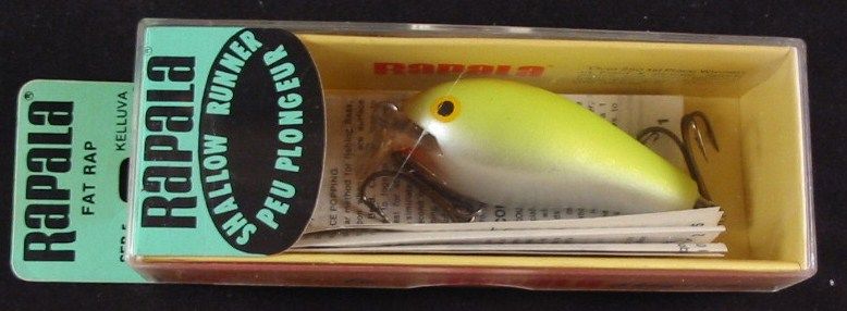 Vintage Rapalla Shallow Runner Fat Rap SFR-5 SFC Teal Color w/Box