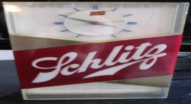 1959 Schlitz Light up Bar Clock 1959 Schlitz Light up Bar Clock