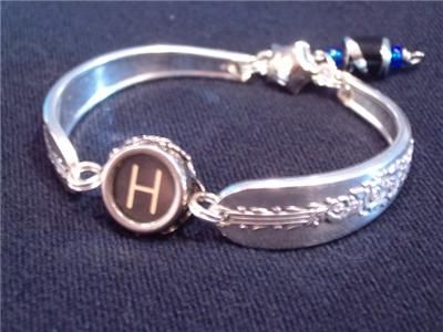Typewriter Key Spoon 
Bracelet