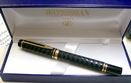 Waterman LeMan 100 Opera 18K Fountain Pen M Nib NOS