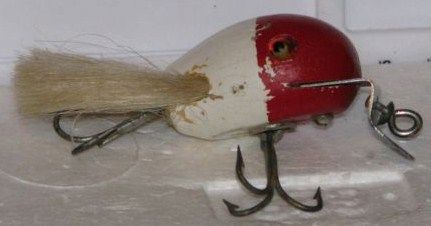 Wooden Creek Chub Ding-Bat Bass Bug Lure w/Glass Eyes