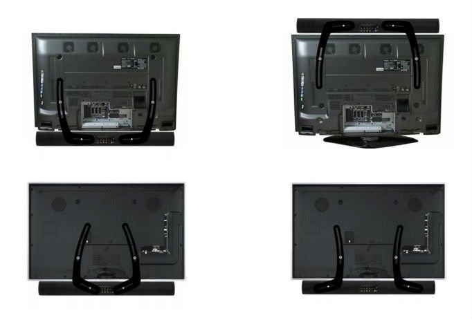 tv bracket with soundbar mount