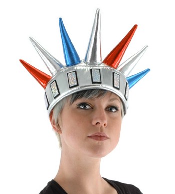 statue of liberty crown template. Patriotic Statue of Liberty Crown Costume Hat NEW | eBay