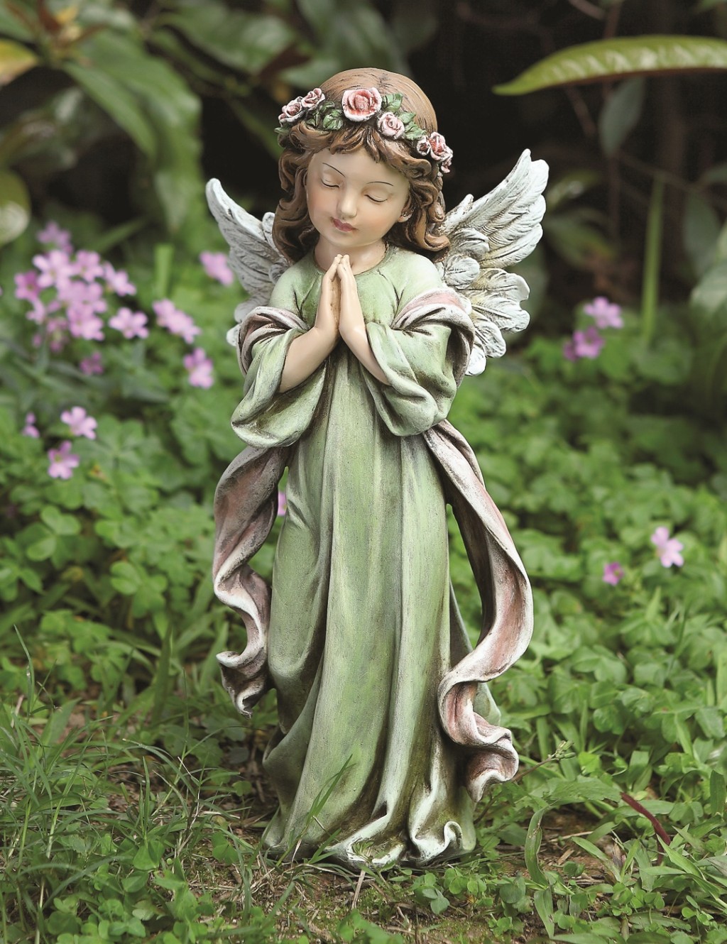 Praying Angel Little Girl Garden Art Heavely Statue eBay