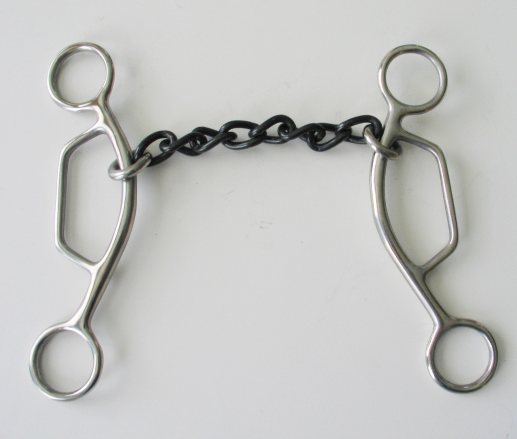 American Sliding Gag Horse Bit 5" Sweet Iron Twisted Chain Mouth Western Tack eBay