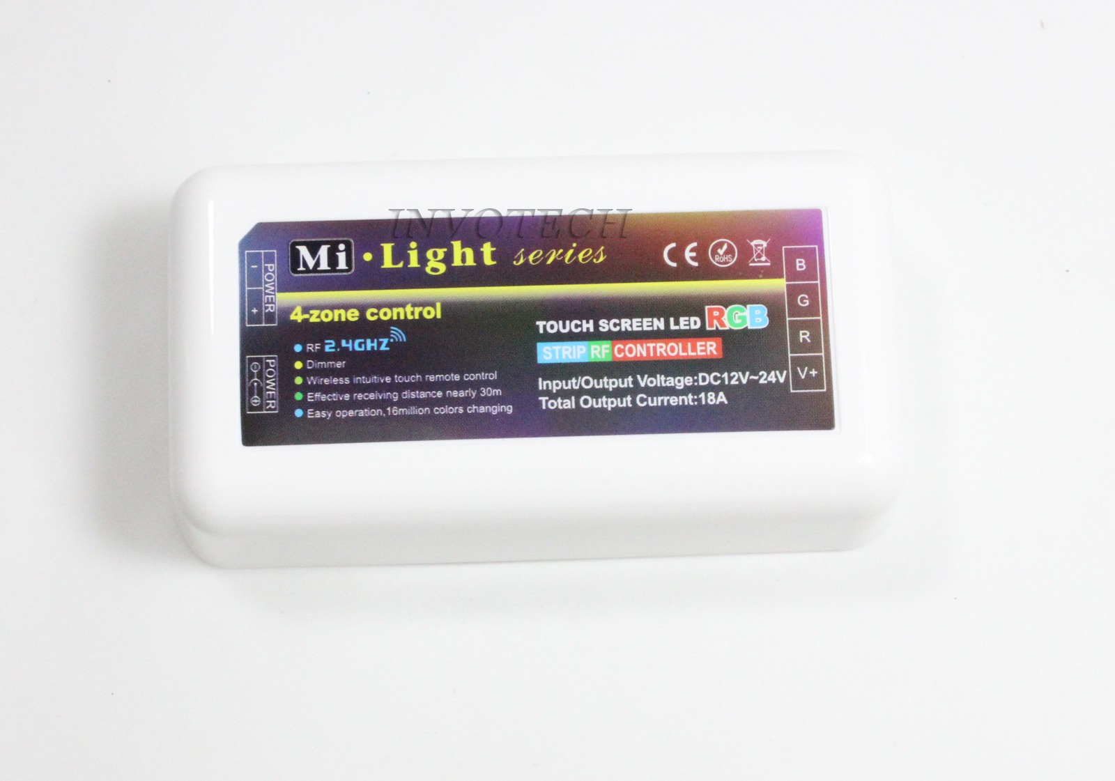 Wireless 2.4G LED RGBW Controller WiFi iOS Android APP MiLight for strip light - Picture 10 of 12