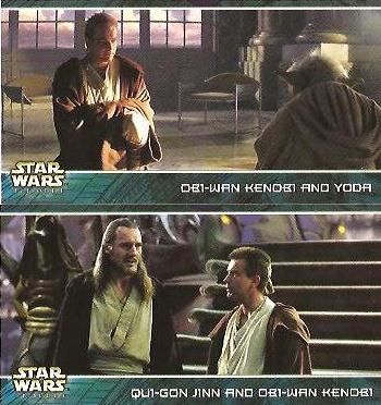  Star Wars Episode 1 Widevision Hallmark Trivia cards
