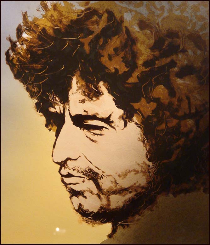 Ronnie Wood Bob Dylan SOLD OUT custom framed screenprint Hand Signed