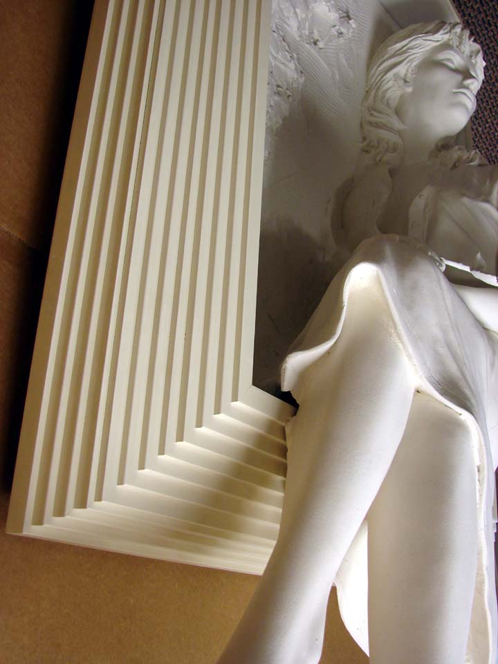 Bill Mack Memories Bonded Sand Woman HAND SIGNED FINE ART WALL