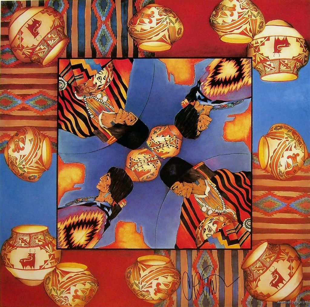 Art by Amado Pena Hand Signed Print Rare Print Mint Condition Art