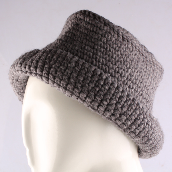 Women Gilrs Winter Warm Chic Knitted Cloche Crochet Floppy Bucket Beanie Cap ...